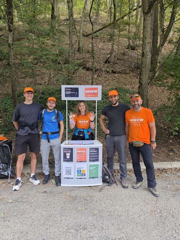 Tim Adventure Spirita na okupljalištu u Gračanskom Dolju